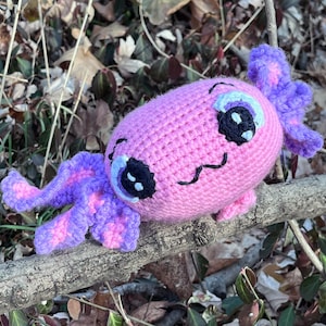 Axolotl Amigurumi Stofftier
