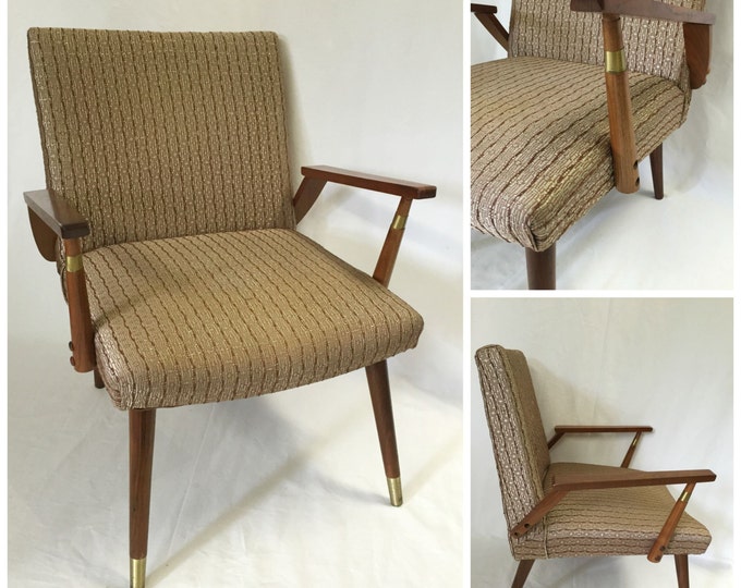 Vintage Mid Century Chair Mid Century Modern Chair Retro Etsy