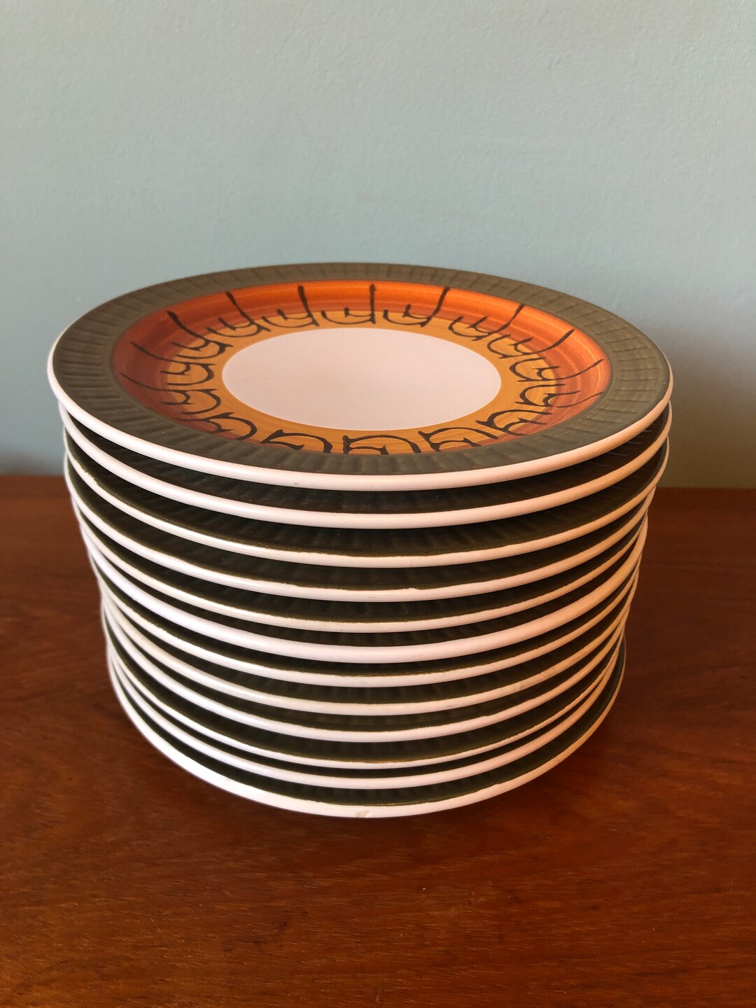 Vintage Lytton Casual Cream Stoneware Galaxy 8007 Salad Plate Etsy