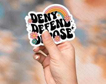 Deny Defend Depose Eat the Rich Grl Pwr F the Patriarchy Im Just a Girl Feminist Stickers Feminine Rage Fuck The Patriarchy Eattherich