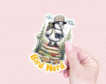 4" Pigeon Sticker Bird Nerd Snack Attack Adventure Awaits Weird Stuff Pigeon Poster Pigeon Decal Pigeon Portrait Birdwatching Stickers