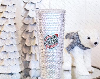 My Presence is your Present Matte Studded 24oz Screw Top Tumbler, Double Walled Insulated Sayers & Co. #100240