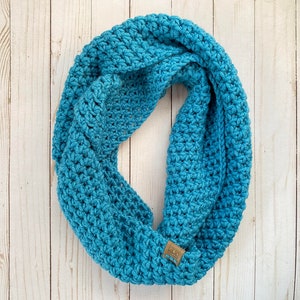 crochet infinity scarf pattern, crochet scarf pattern, crochet pattern, scarf pattern, infinity pattern image 7