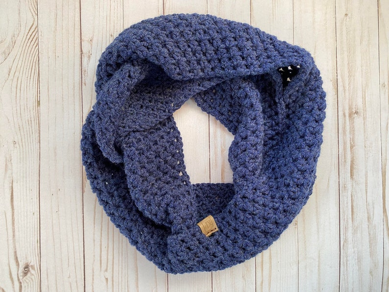 crochet infinity scarf pattern, crochet scarf pattern, crochet pattern, scarf pattern, infinity pattern image 6