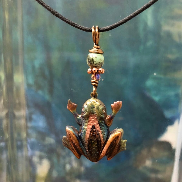 Frog Jewelry Etsy