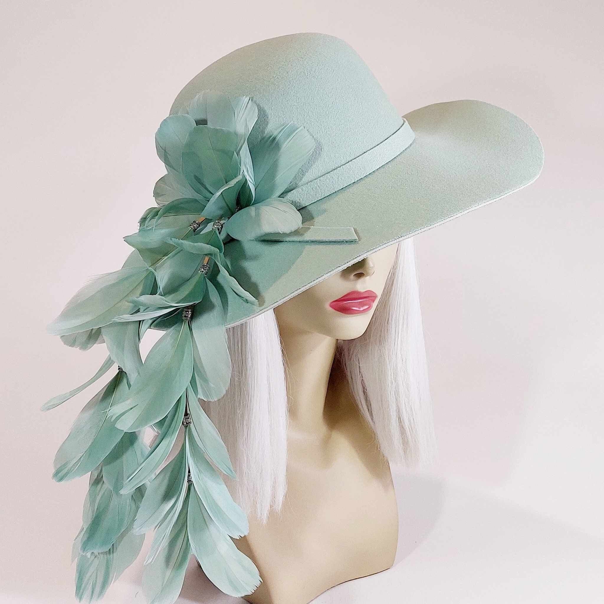 Green Race Day Hat Australia