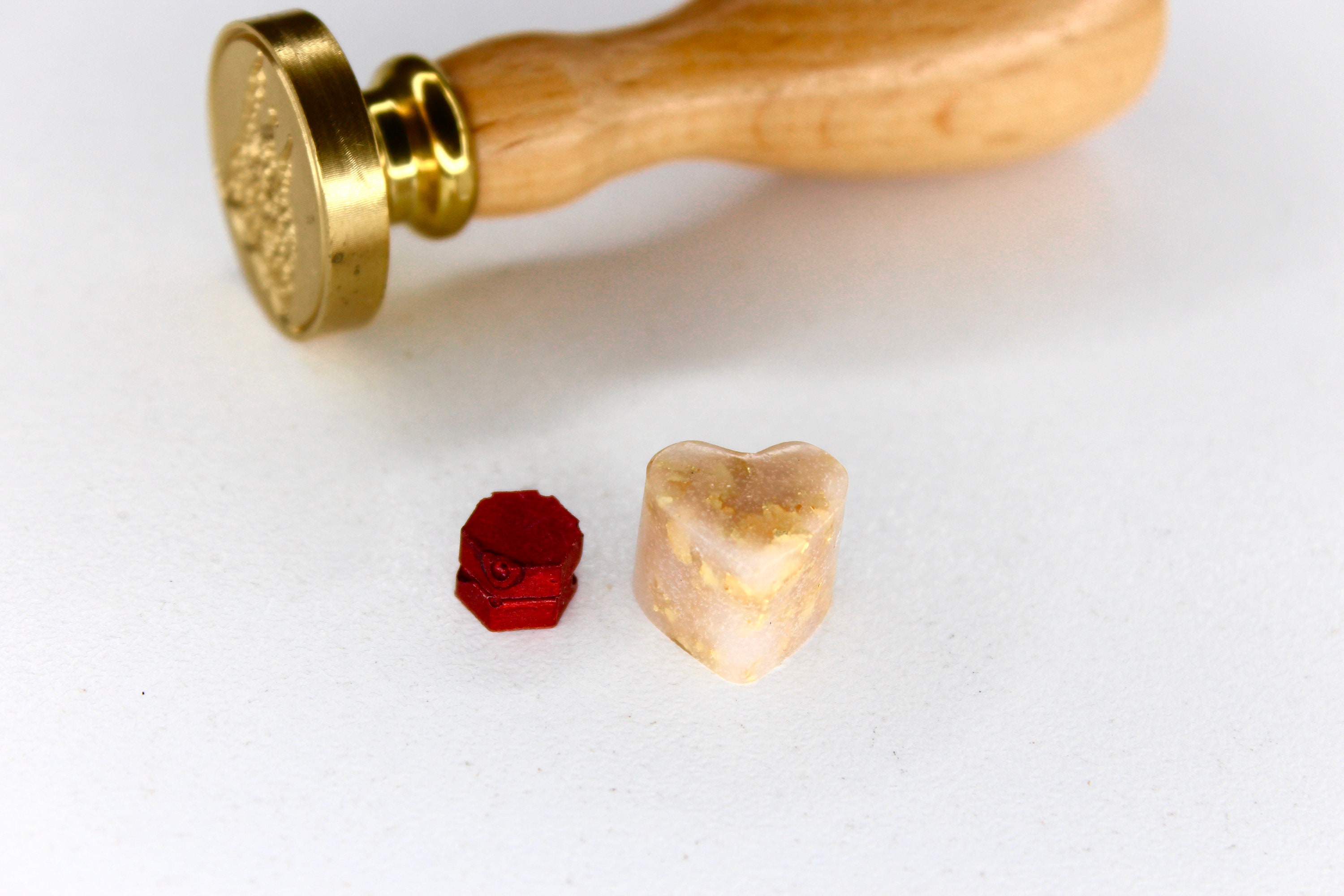 Vellum Wax Seal XL Beads Metal Leaf Transparent Sealing Etsy Ireland