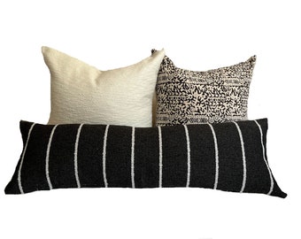 Studio Pillows | Modern Farmhouse Pillow Combination #15 | Bedroom Pillow Combination