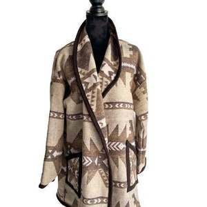 Aztec Women’s Coat, Western Coat, Southwestern Coat, Women’s Coat