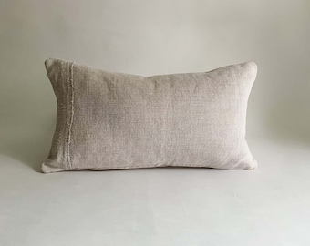 Vintage Throw Pillows, Vintage Linen Pillows, Farmhouse Pillows, French Linen Pillows, Vintage Pillow Cover