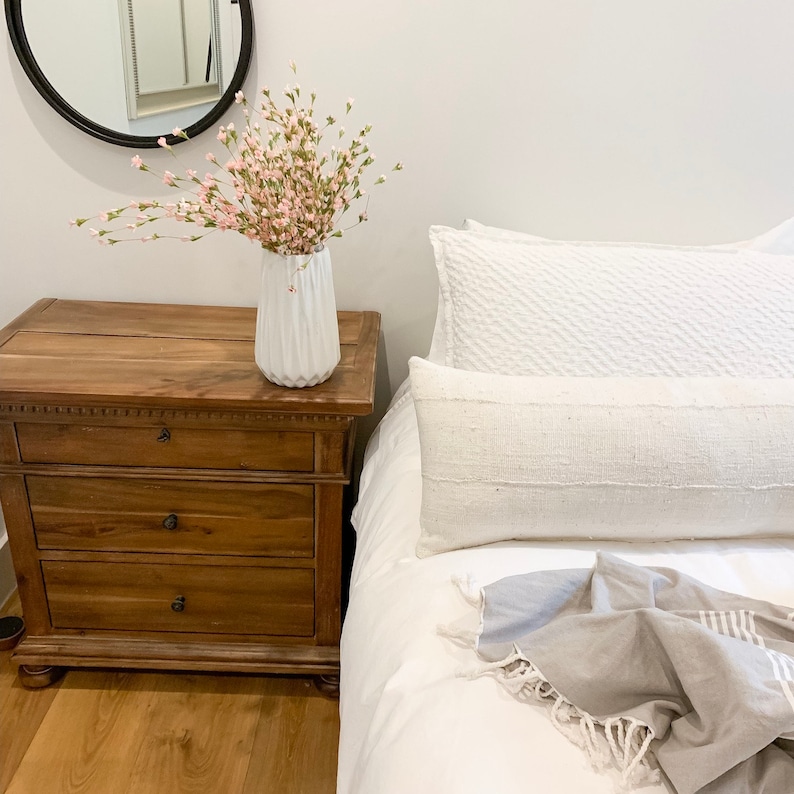 white mud cloth pillows