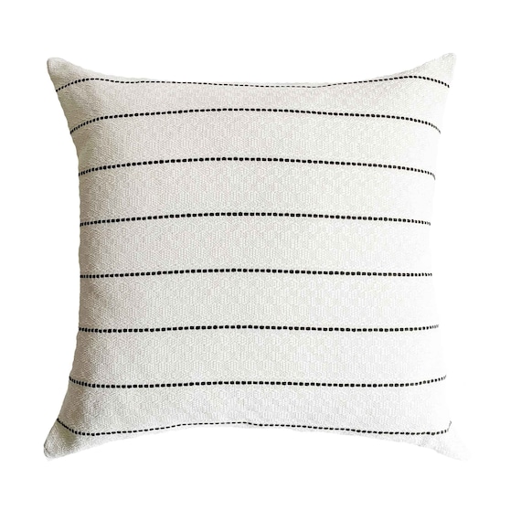 Black and white farmhouse pillows sale