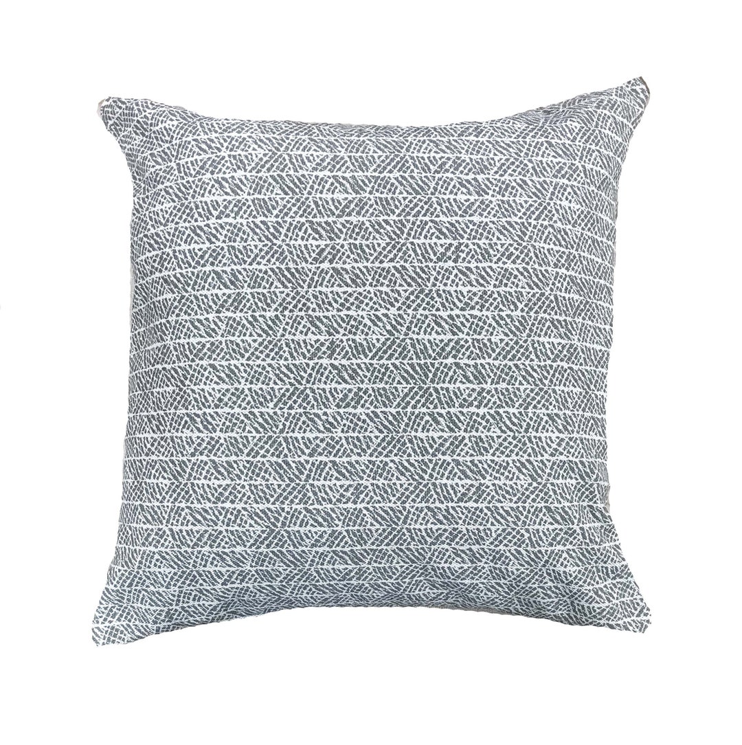 Gray Pillow Cover HALEP Gray Ikat Pillow Cover Gray Pillow Etsy