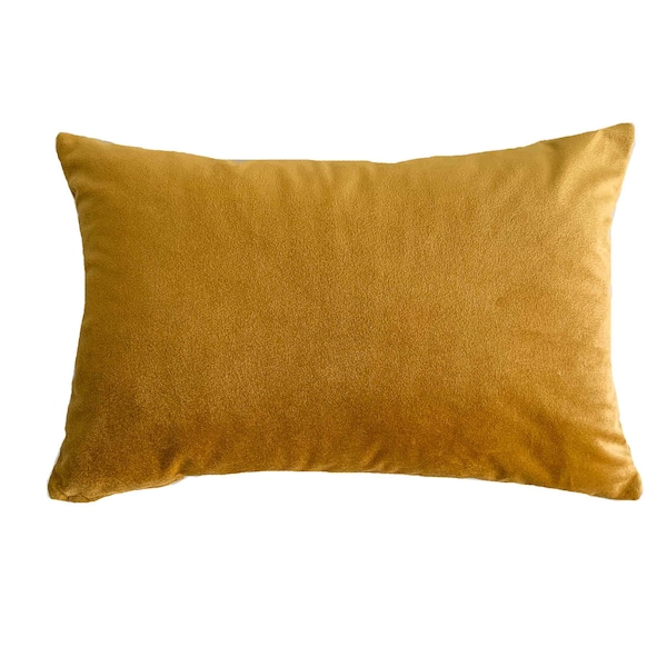 Yellow Lumbar Pillow Etsy