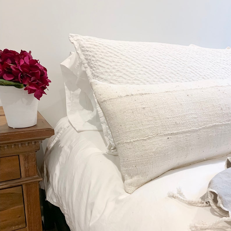 white mud cloth pillows