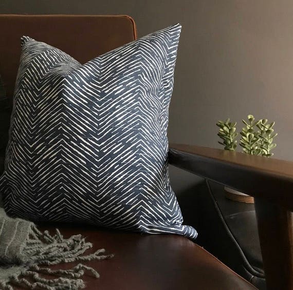 Navy hotsell boho pillow