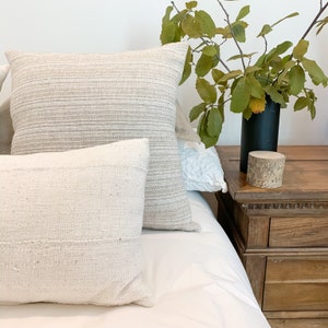white mud cloth pillows