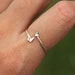 sterling silver tiny Butterfly ring,dainty silver adjustable butterfly ring,animal lover ring,tiny jewelry
