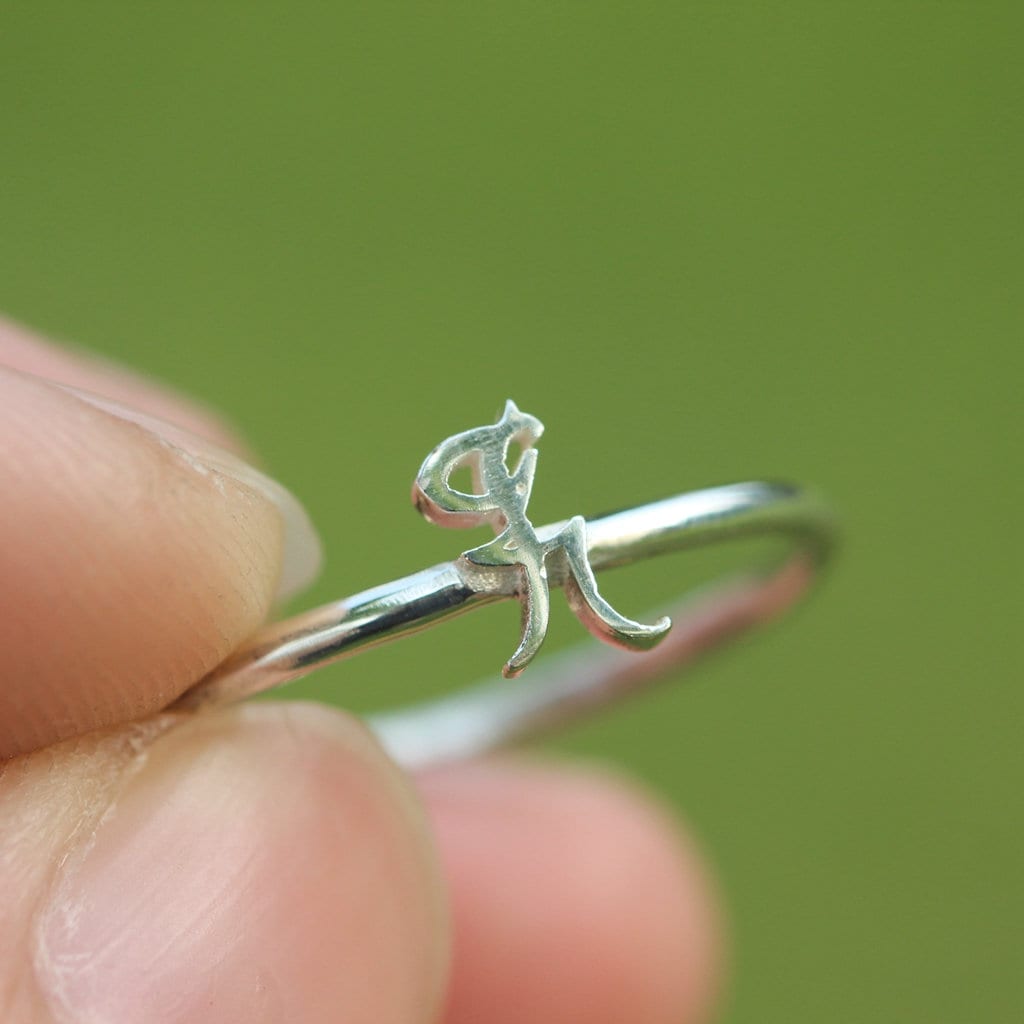 STROLLGIRL Anillo De Plata 925 Con Texto En Inglés "I Love You" Grabado De Plata De Ley Ajustable Para Madre, Hija, Hermana, Metal