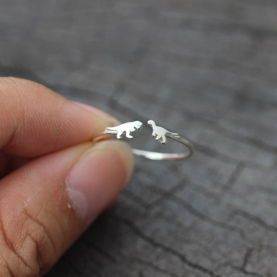 etsy dinosaur ring