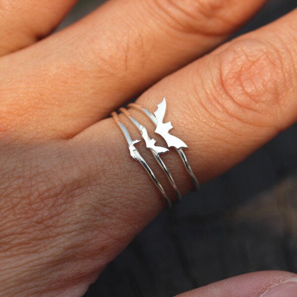 Bat Ring Etsy