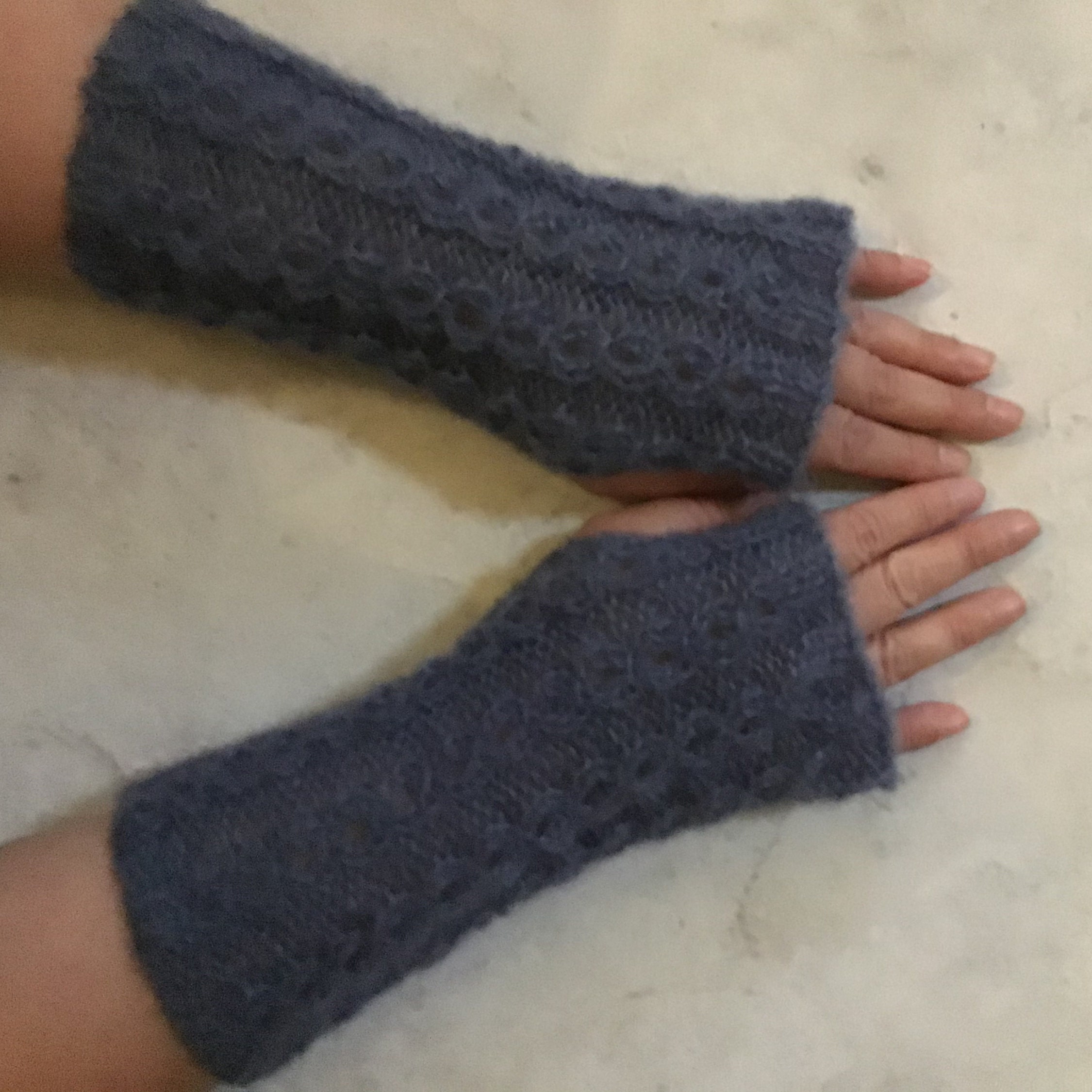 Denim Blue Gloves -  Canada