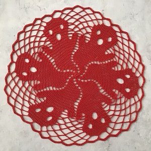 Crochet Halloween doily