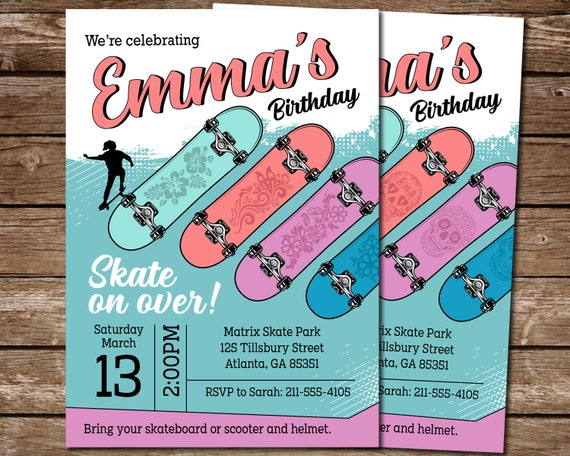 skater-girl-birthday-invitation-skateboarding-girls-party-invite