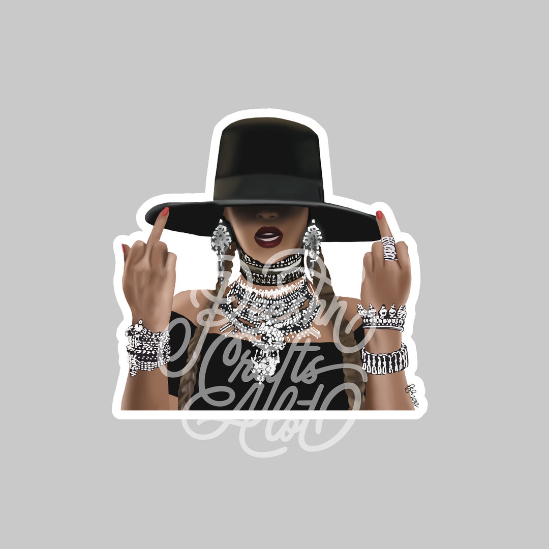 Beyonce Waterproof Sticker - Etsy