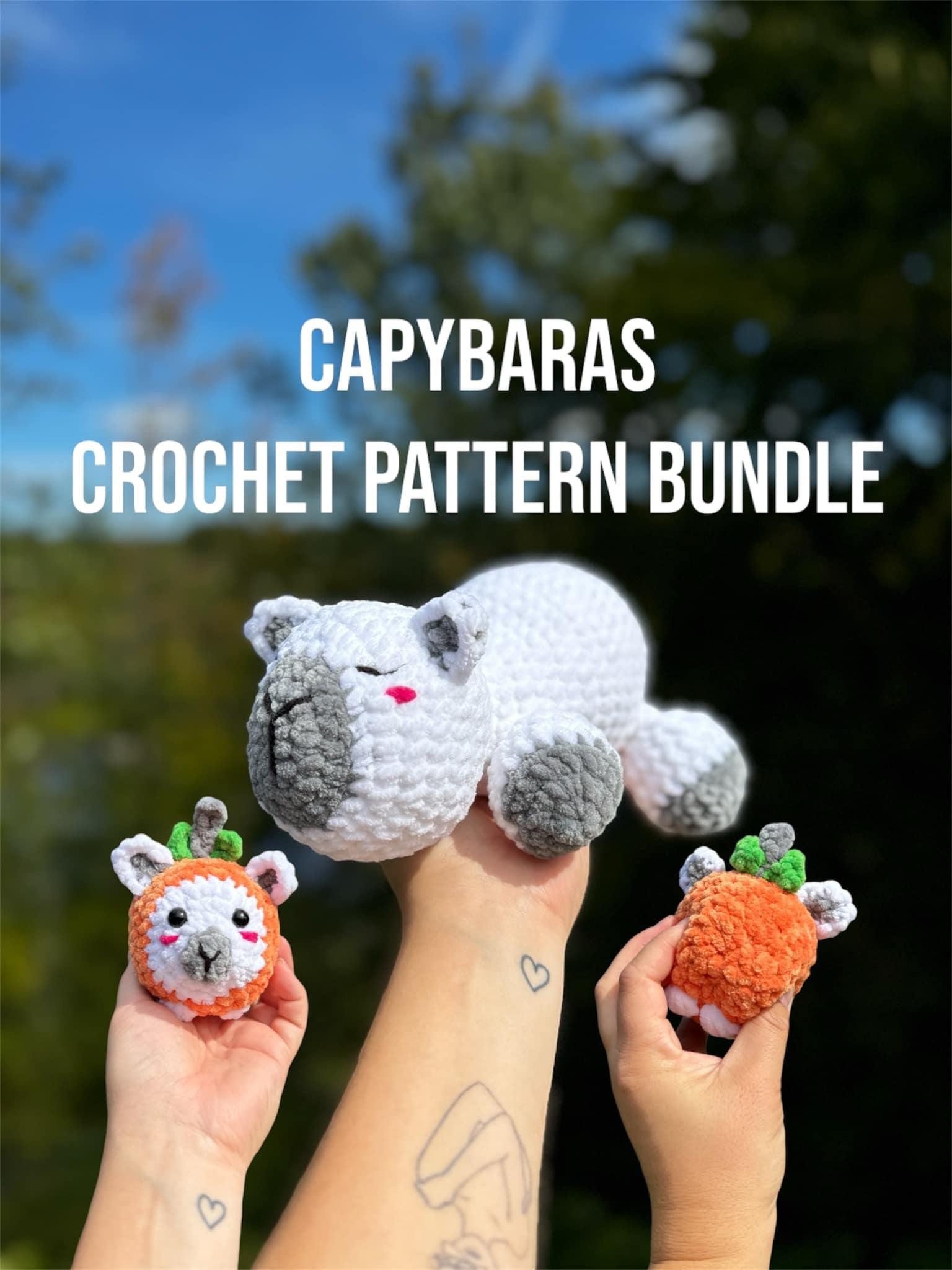 37 Capybara Crochet Patterns for Cute Amigurumi, Plushies, and Giftable Makes 32 Capybaras crochet pattern Bundle