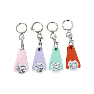 Shopping cart chip - cart remover - shopping cart chip - best mom, dad, grandma, grandpa.... - choice of motif / color - gifts - Mother's Day - thank you