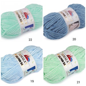 Chenille Yarn Himalaya Dolphin BABY 100g/120 m image 6