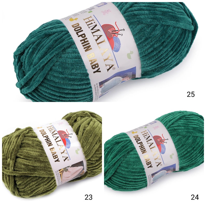 Chenille Garn Himalaya Dolphin BABY 100g/120m Bild 7