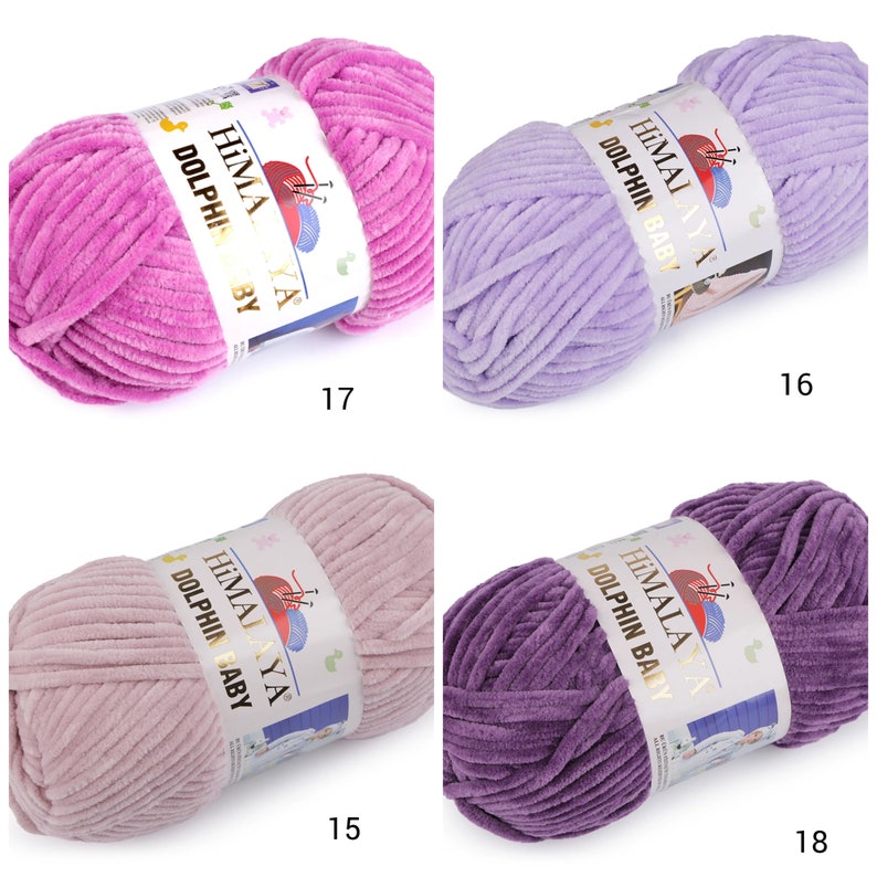 Chenille Garn Himalaya Dolphin BABY 100g/120m Bild 5