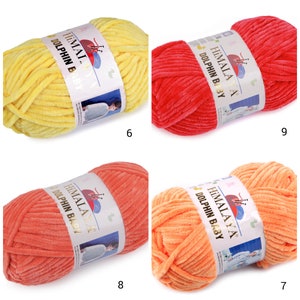 Chenille Yarn Himalaya Dolphin BABY 100g/120 m image 3