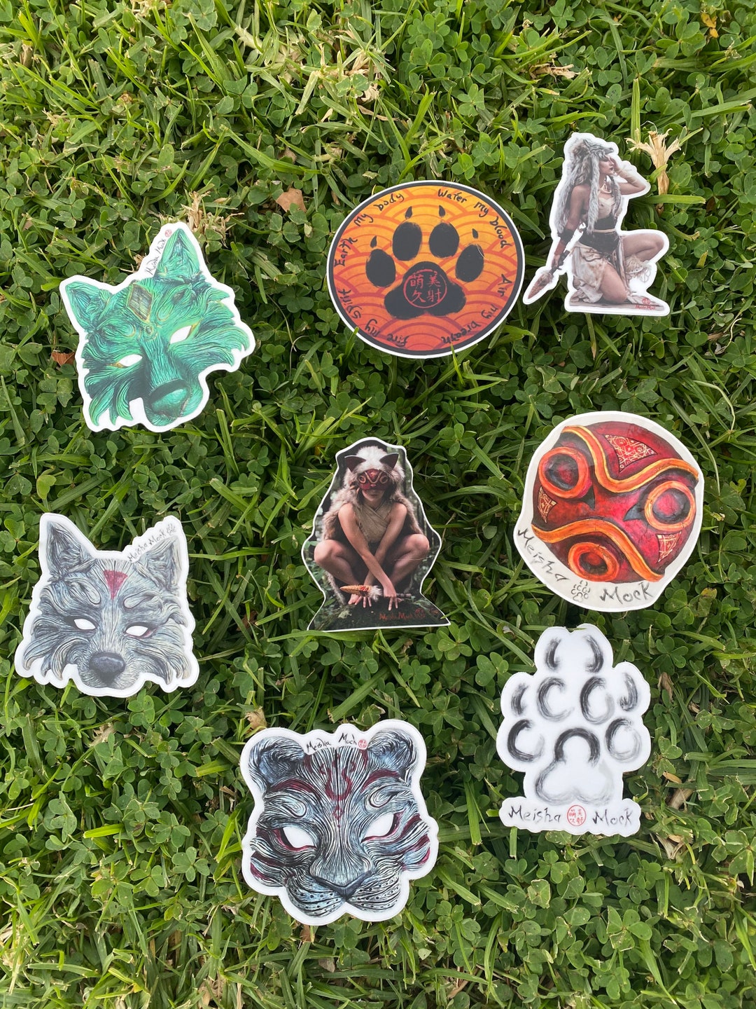 Surprise Sticker Set (three Stickers) - Etsy