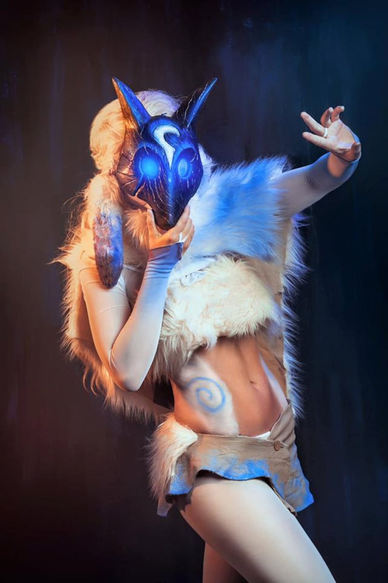 Kindred Lamb Mask League of Legends | Etsy