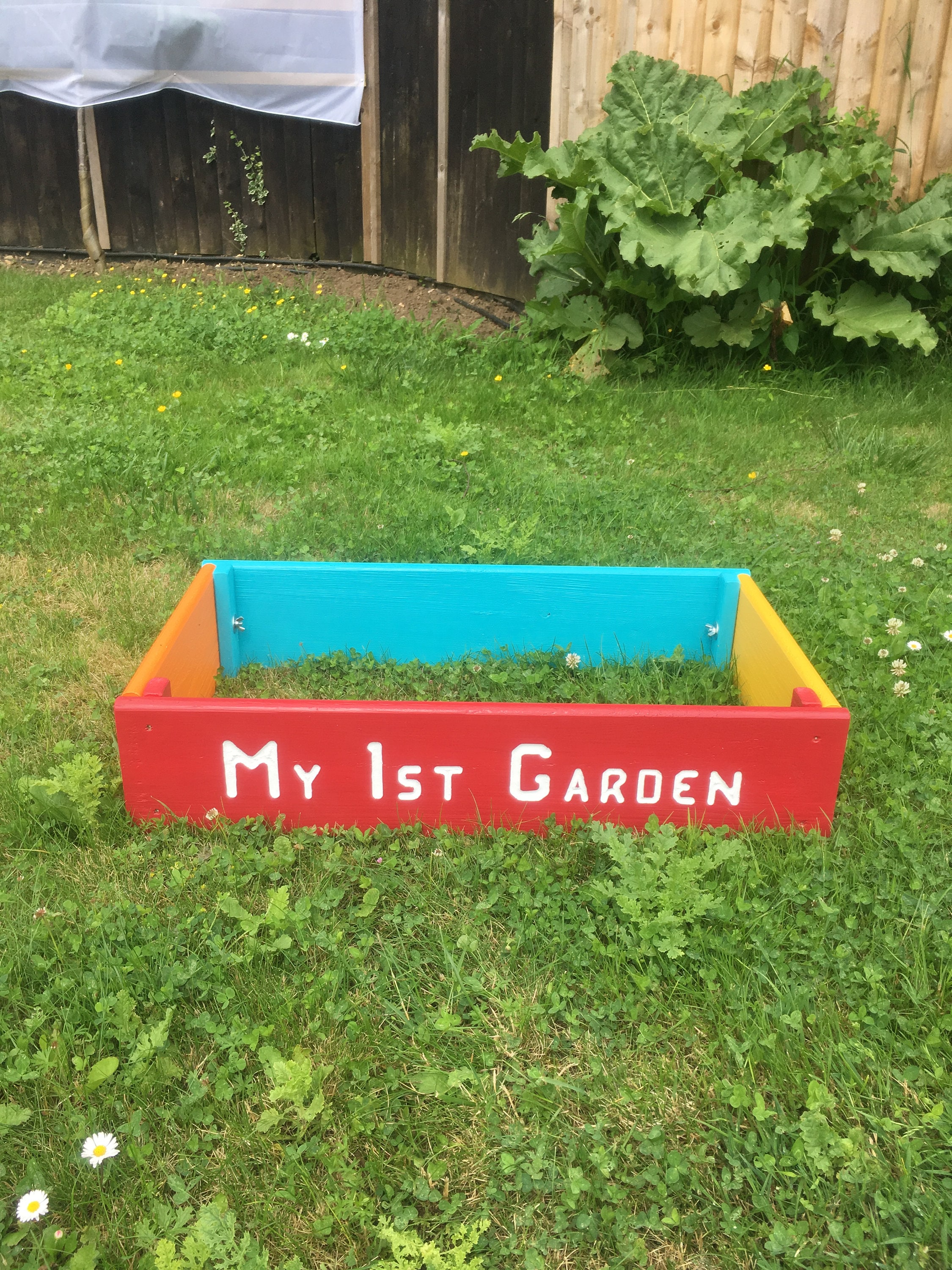 My 1st Garden Kids Raised Bed | Etsy