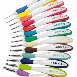 Addi Swing Crochet Hook, Sizes 2.5mm - 8mm image 2