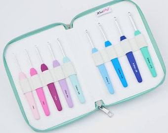 KnitPro Waves 2.0 Deluxe Crochet Hook Set, Christmas Gift for Crocheters