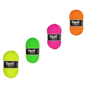 Opal Uni Neon 4 Ply, Sock Yarn, Wool image 6