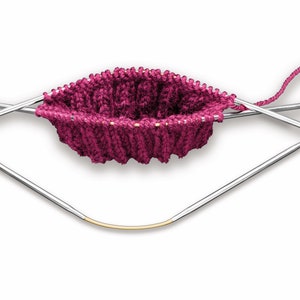 Addi CraSy Trio DPNs, Knitting Needles, 21cm, 2mm 5mm image 1