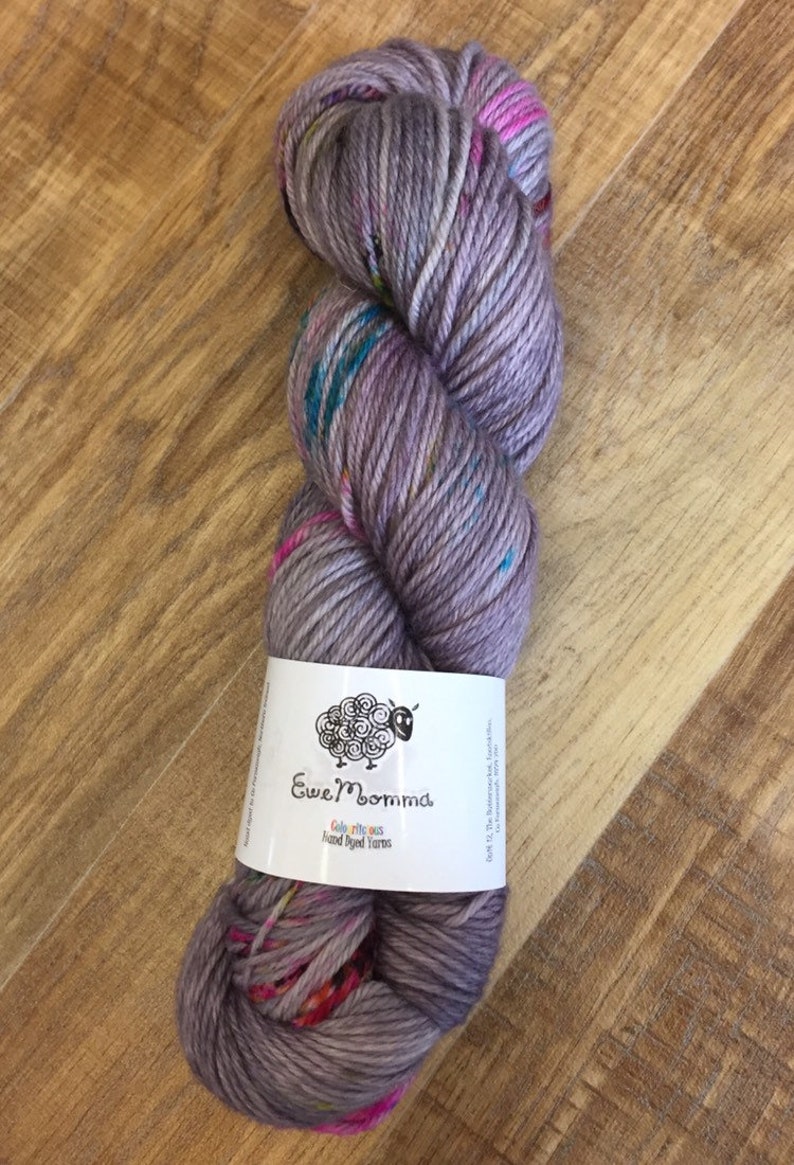 Hand Dyed Superwash Merino DK/Light Worsted Yarn Wool Etsy