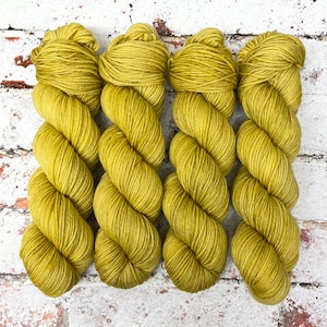 Hand Dyed Superwash Merino DK/Light Worsted Yarn Wool, 100g/3.5oz, Chicken Licken