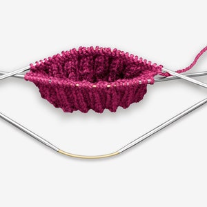 Addi CraSy Trio DPNs, Knitting Needles, 21cm, 2mm 5mm image 4