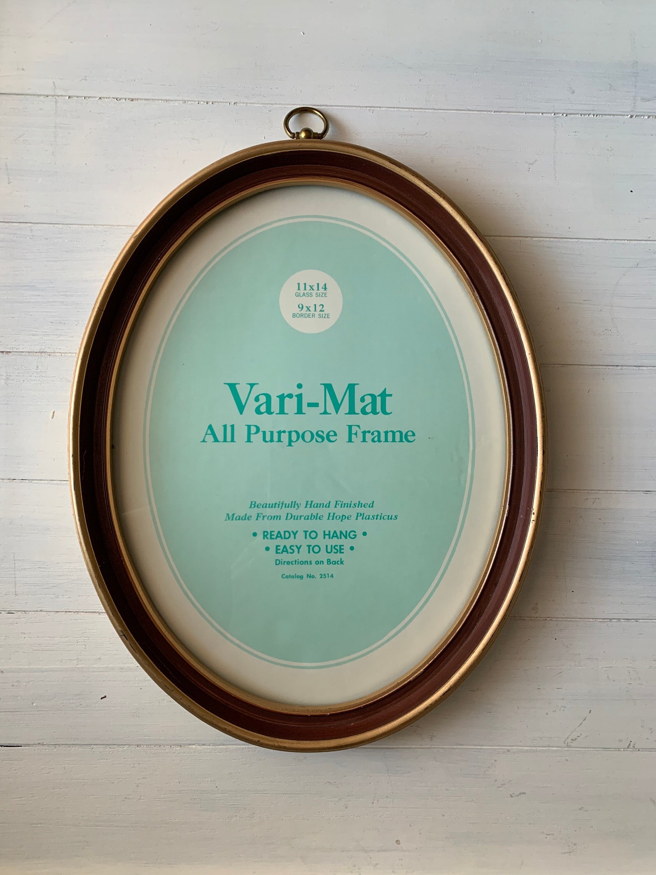 Oval Picture Frame Glass Large Plastic Vintage Photo Frame Etsy