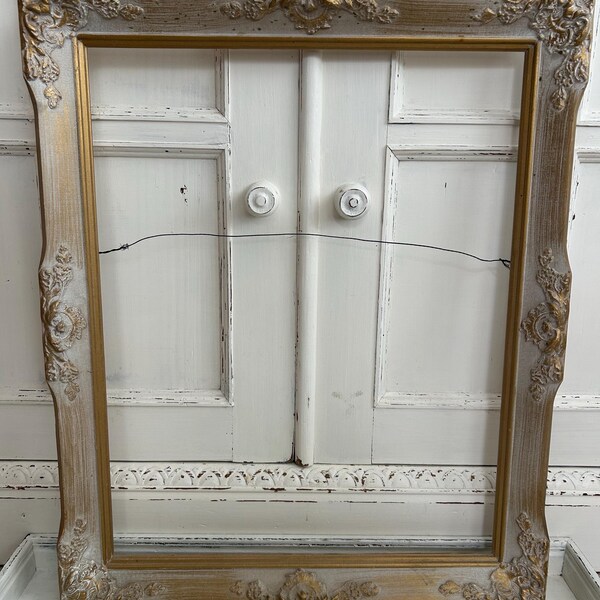 Wood Vintage Picture Frame 16 x 20 Farmhouse Gallery Wall Decor
