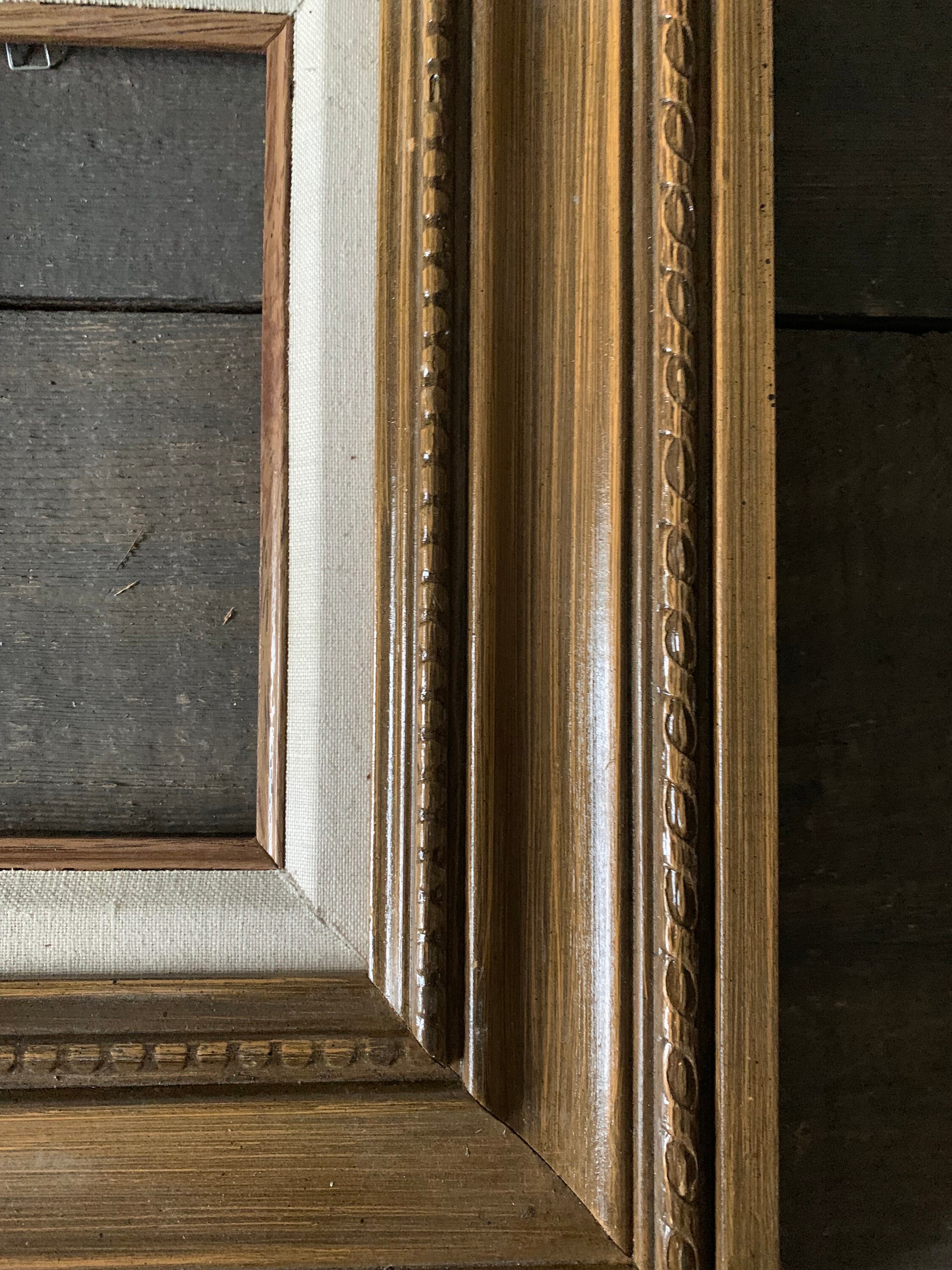 Vintage Picture Frame, Vintage Wood Frame, Farmhouse, Shabby Chic Frame