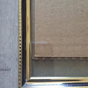 Vintage Metal Photo Frame, Empty Photo Frame, 5x7, Golden Frame, Quantity 2 Priced Separately