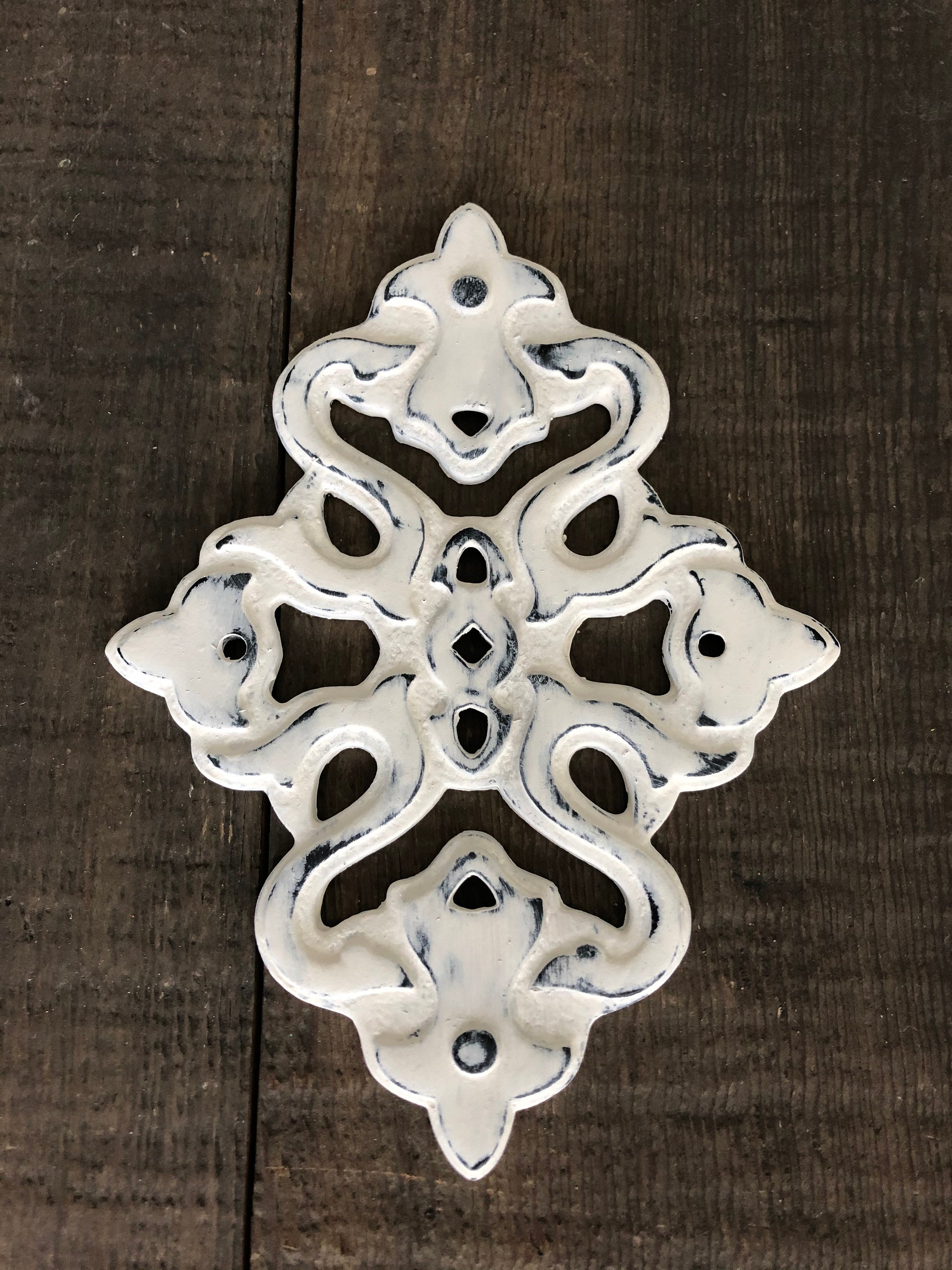 Cajón del gabinete decorativo tirar placas traseras cuadradas | Etsy